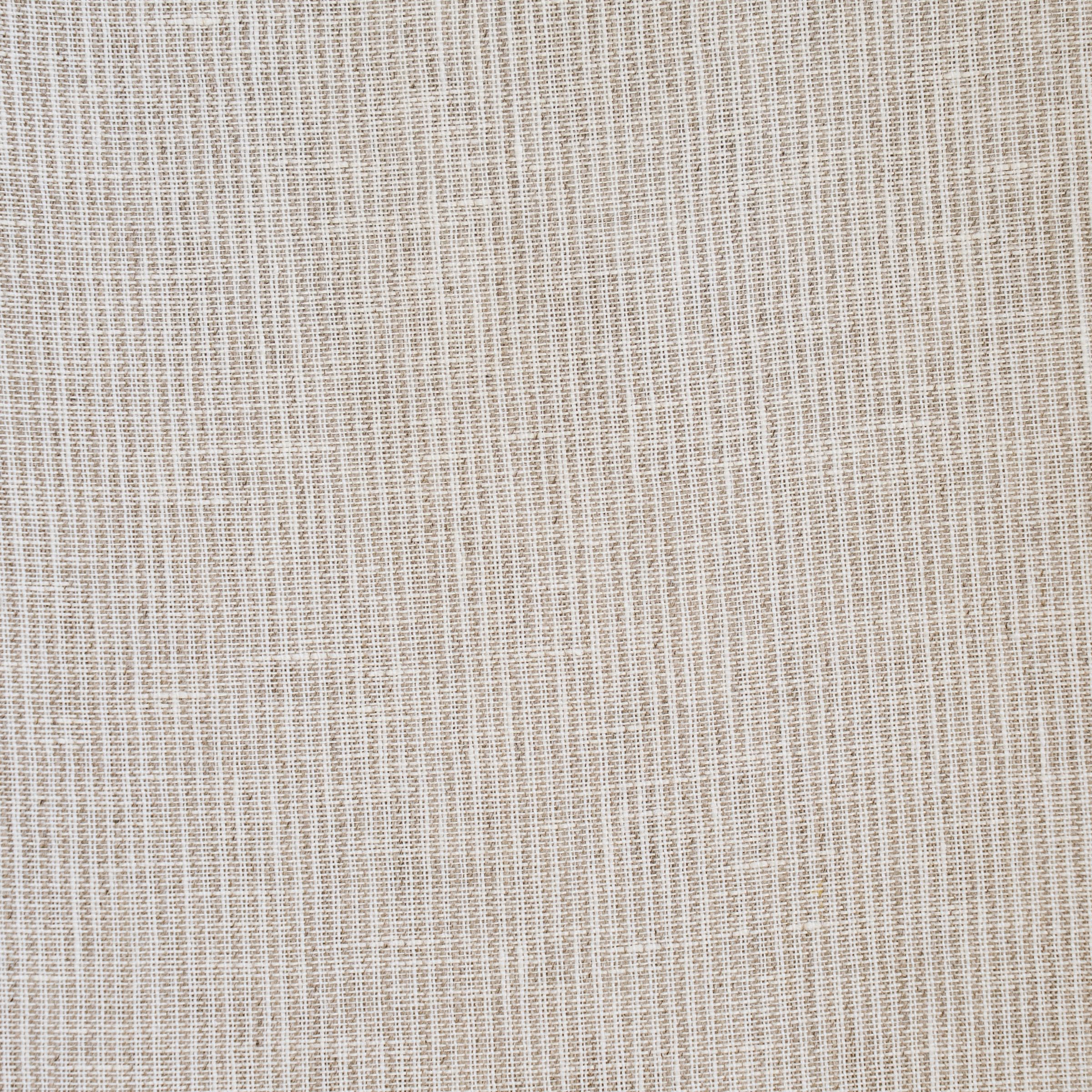 Close-up of beige striped fabric texture