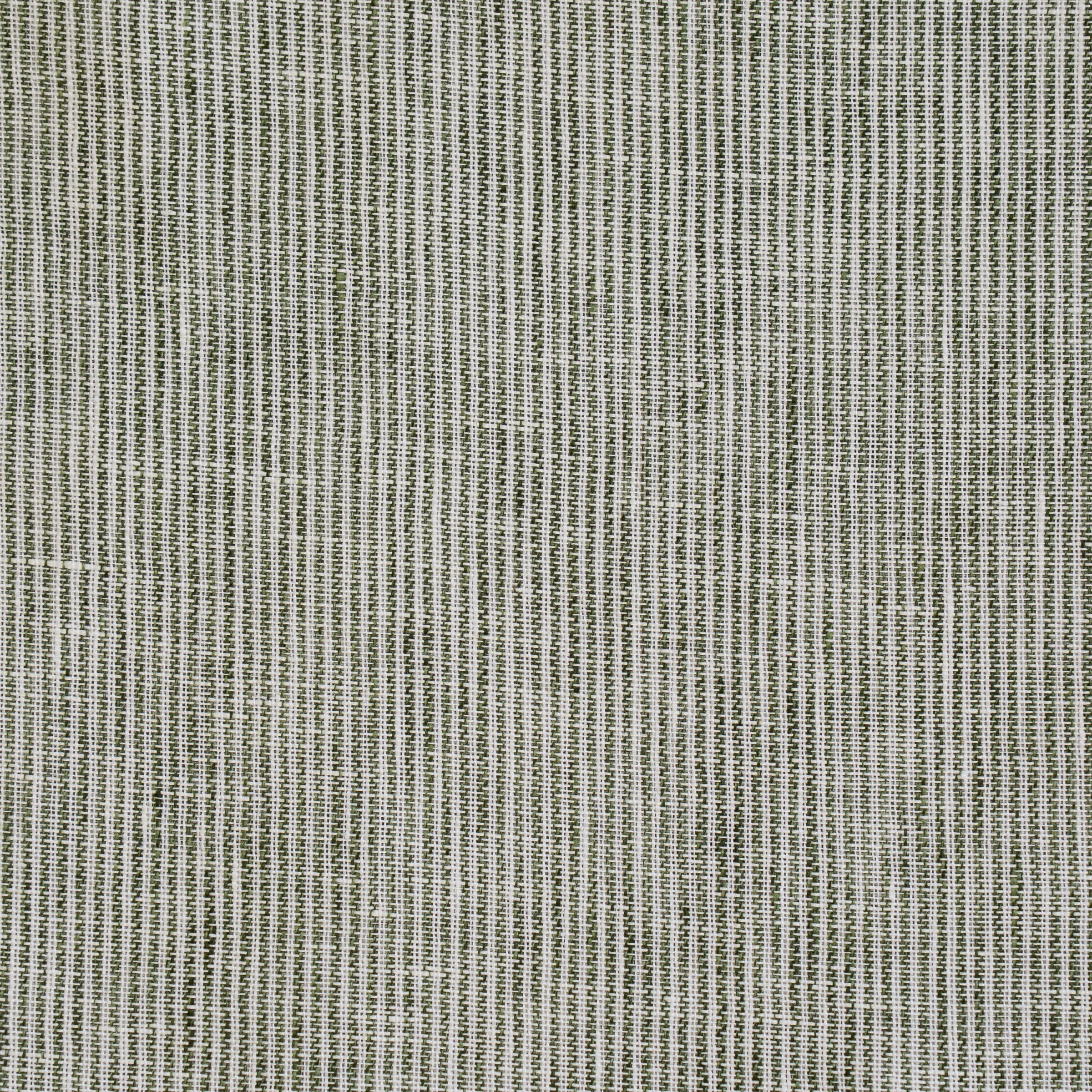 Olive green textured pin striped