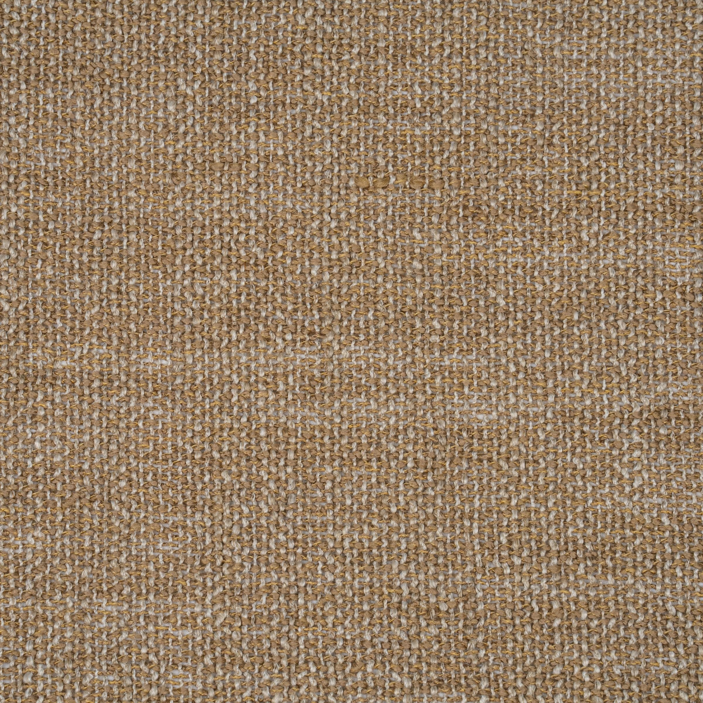 Close-up of a textured light brown fabric swatch