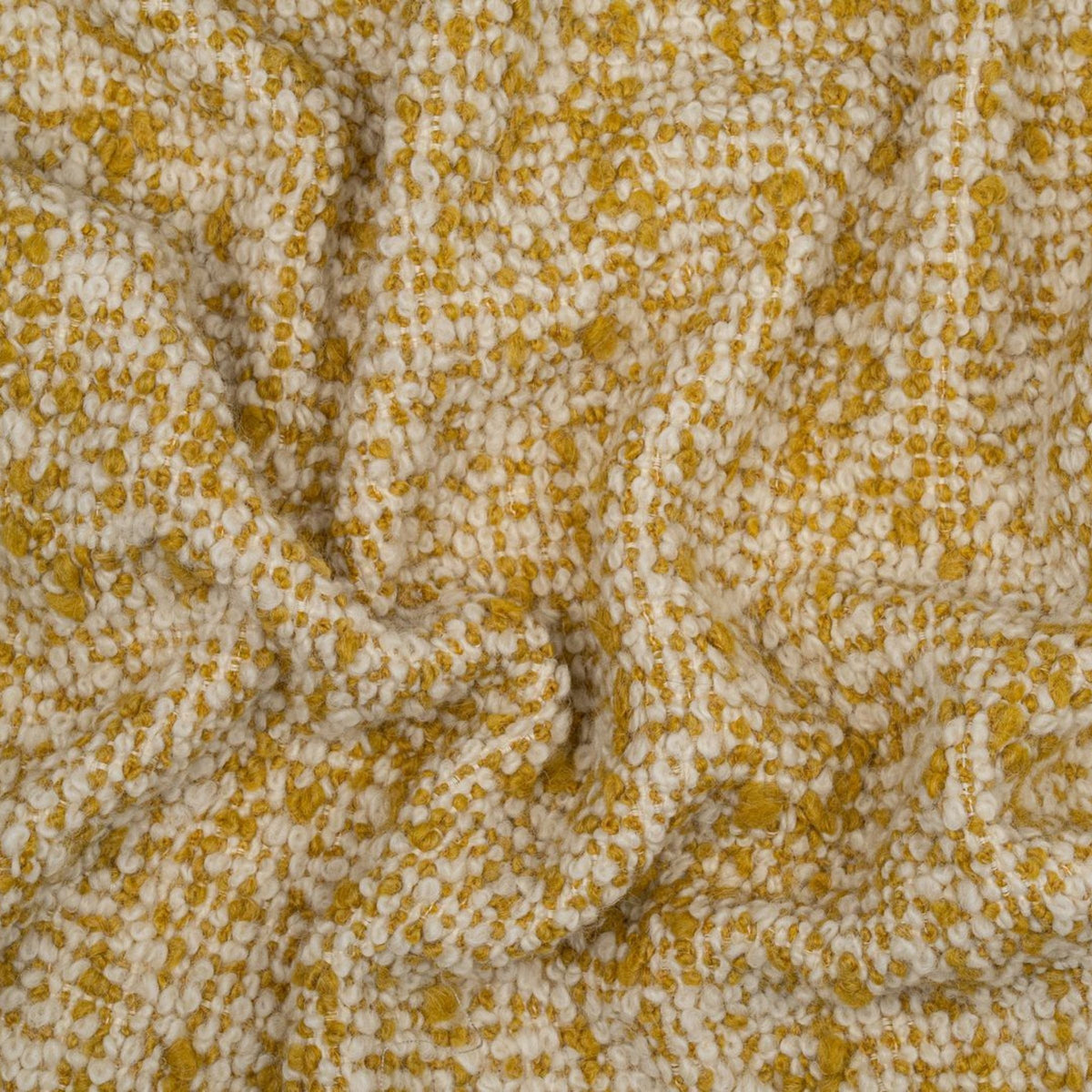 Beige and White Speckled Boucle Upholstery Fabric | Calcata - Beige ...