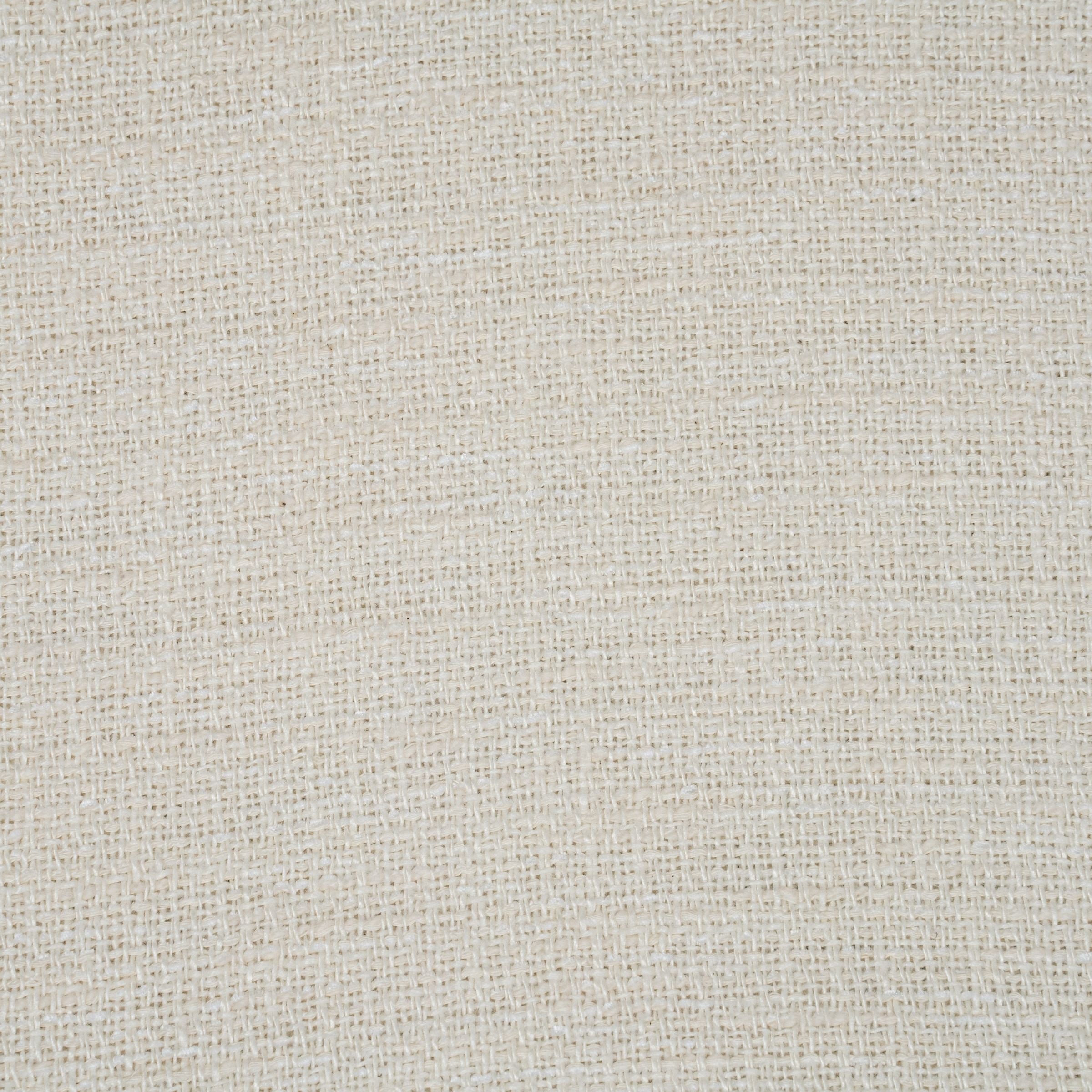 Textured weave white fabric