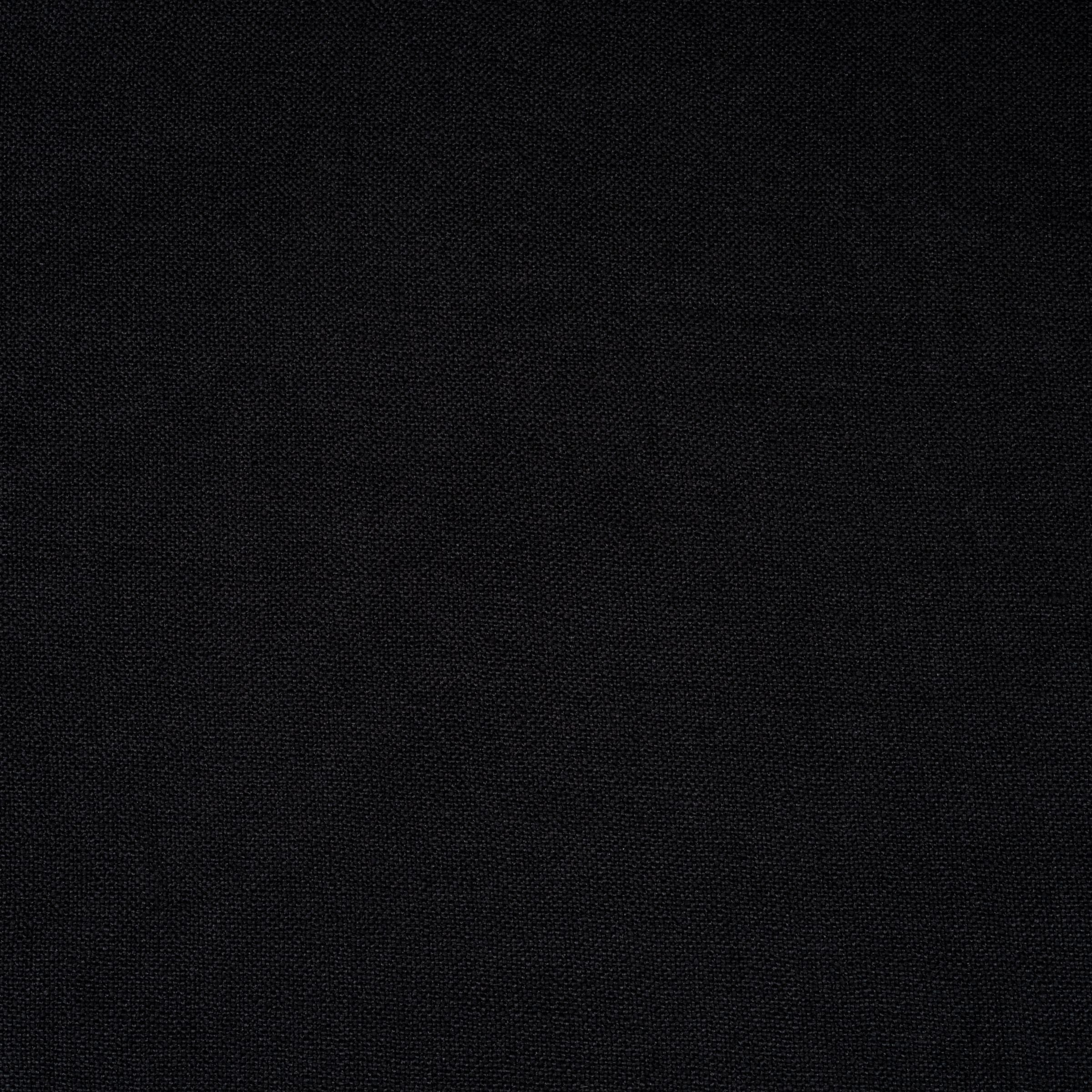 Zoomed out solid black fabric