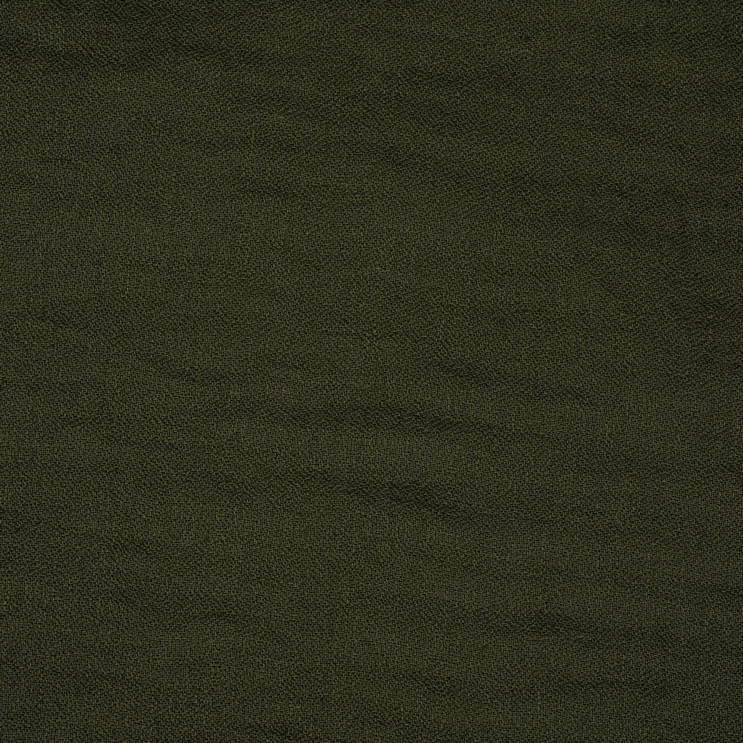 Solid olive-green fabric with a visible sheen