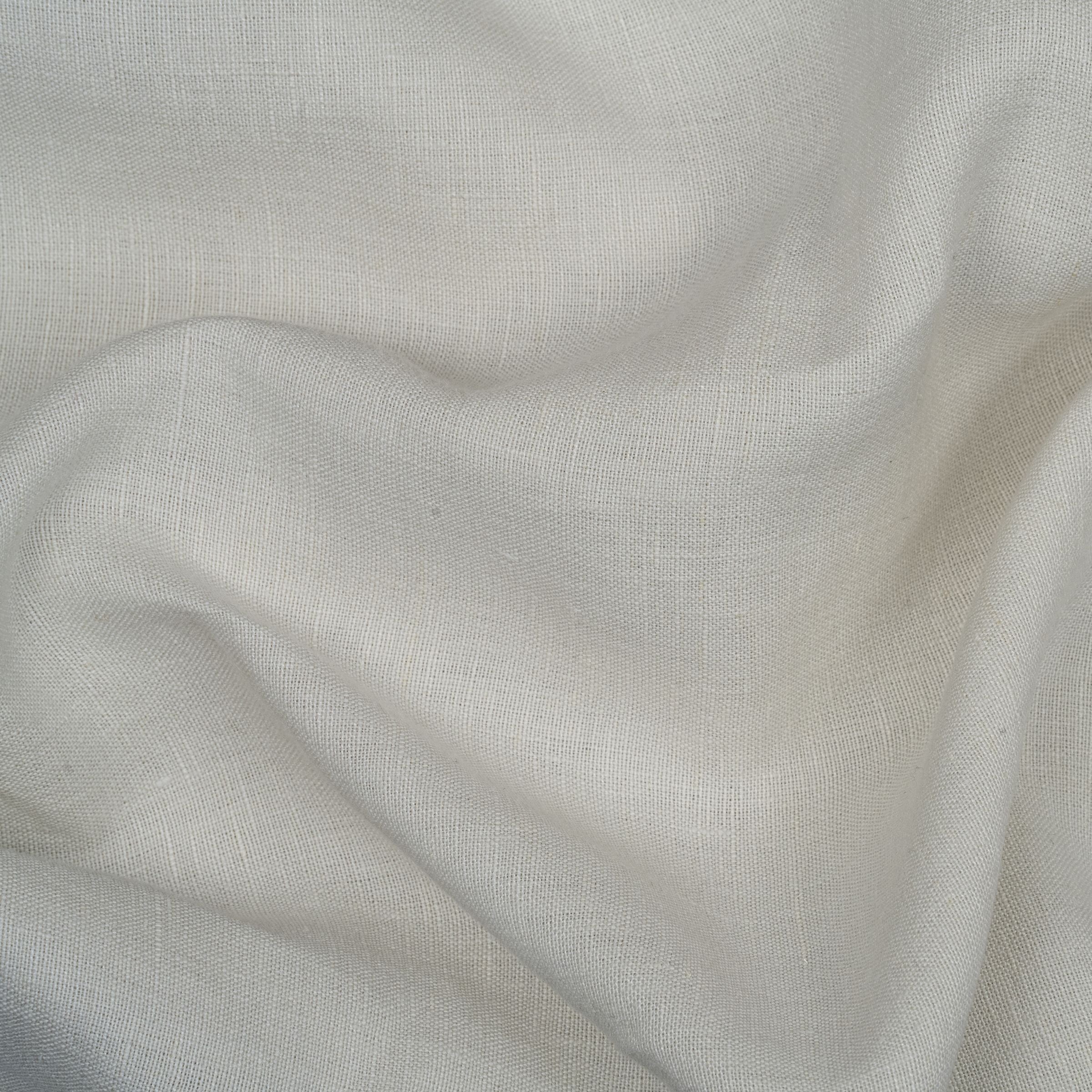 Off white fabric swatch with subtle folds