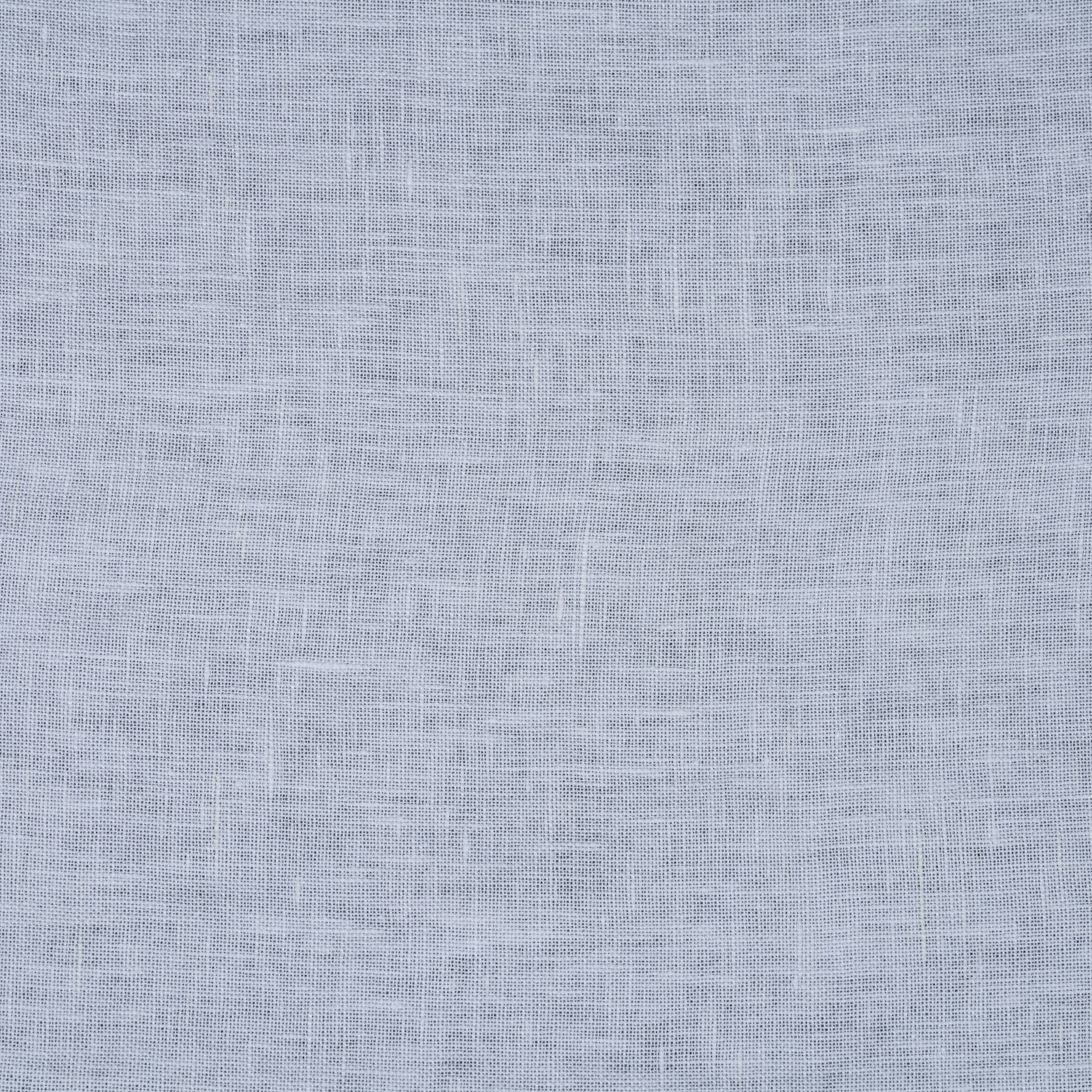 Solid white fabric swatch