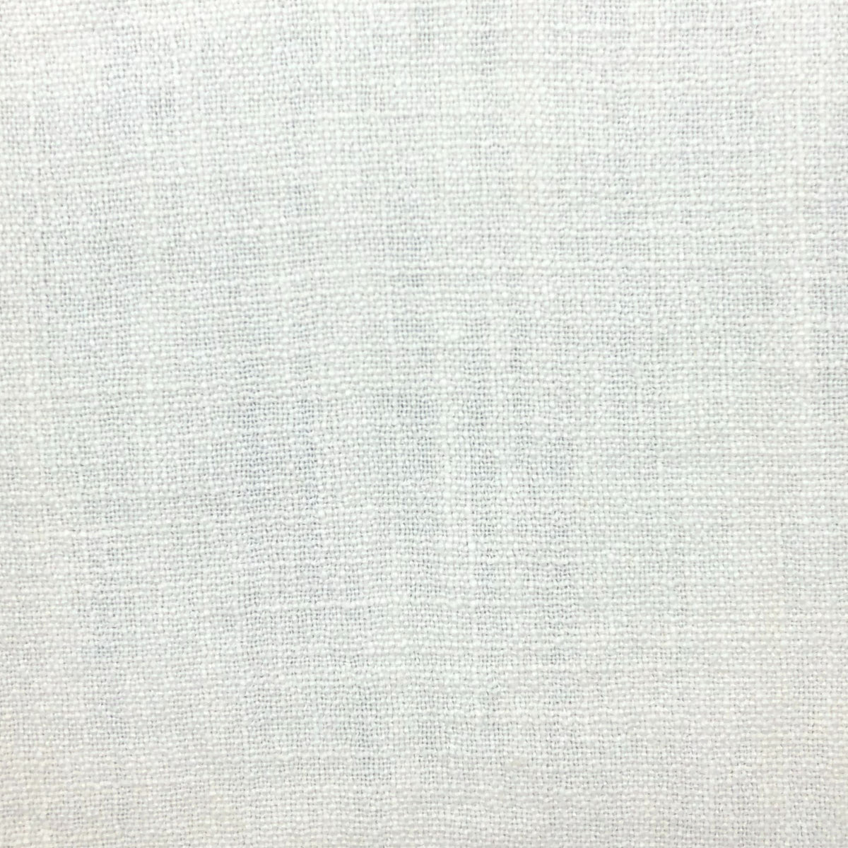 Natural white fabric backed with white backing to lighten the white hue