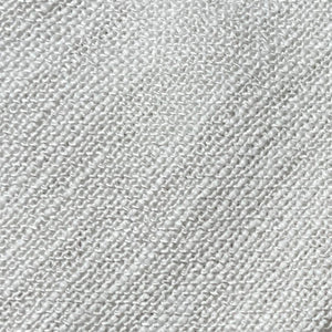 A plain weave of white threads, creating a look free of lines and repeats.