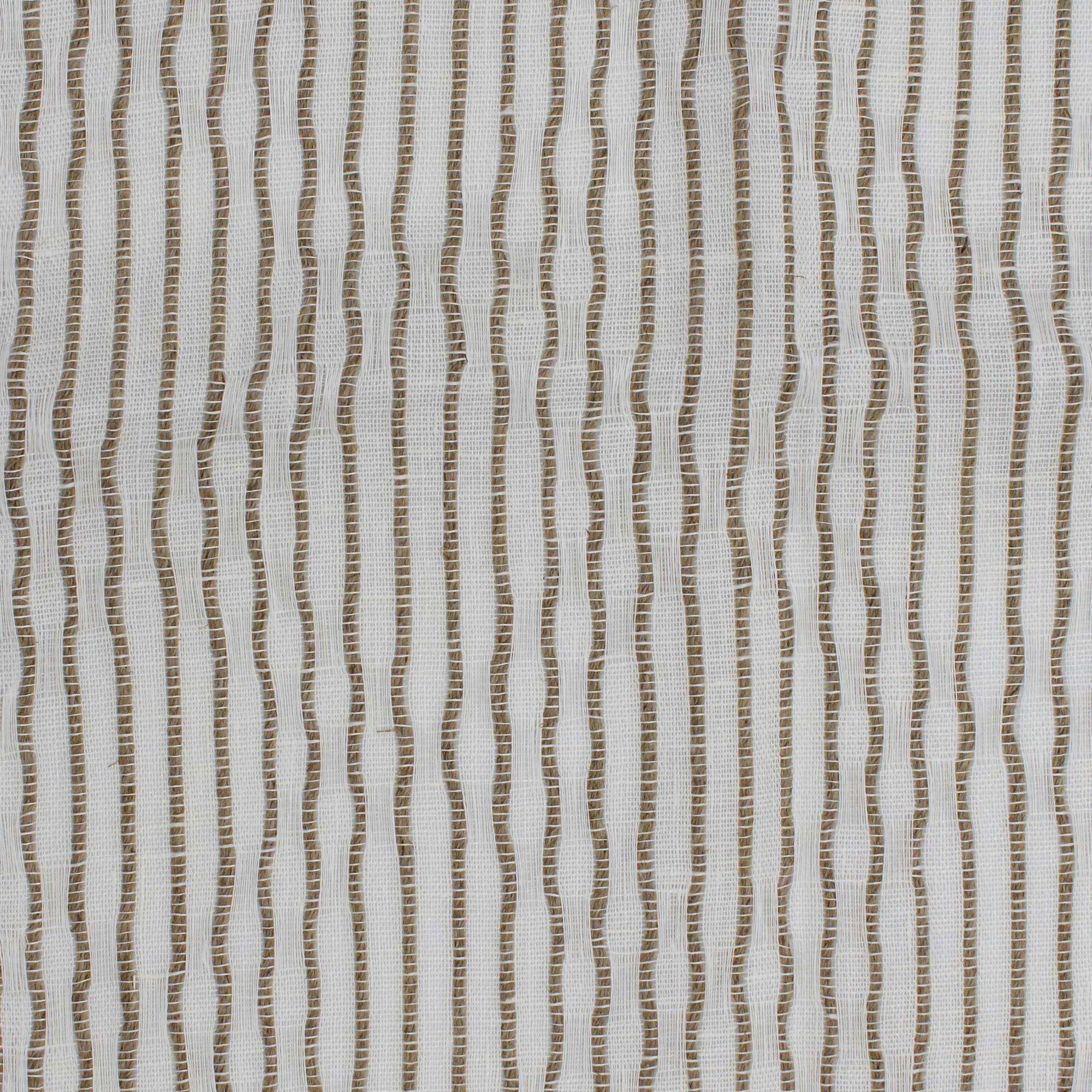 Egg shell white with large jutes of beige running vertically, creating a overlayer of texture.