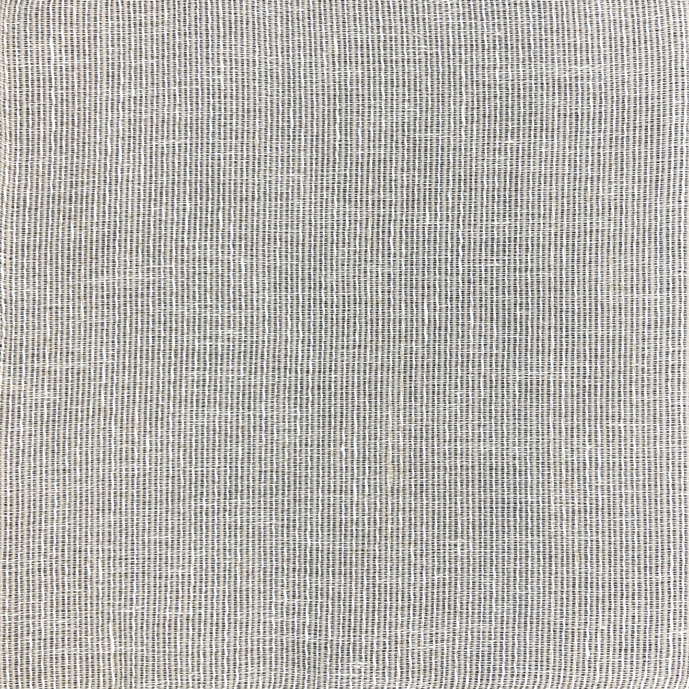 Egg shell off-white and raised black vertical stripes.