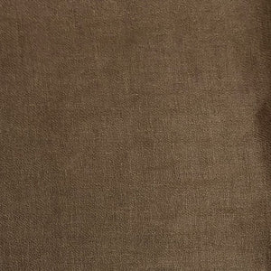 A sheer nut colored linen fabric with a subte natural sheen.