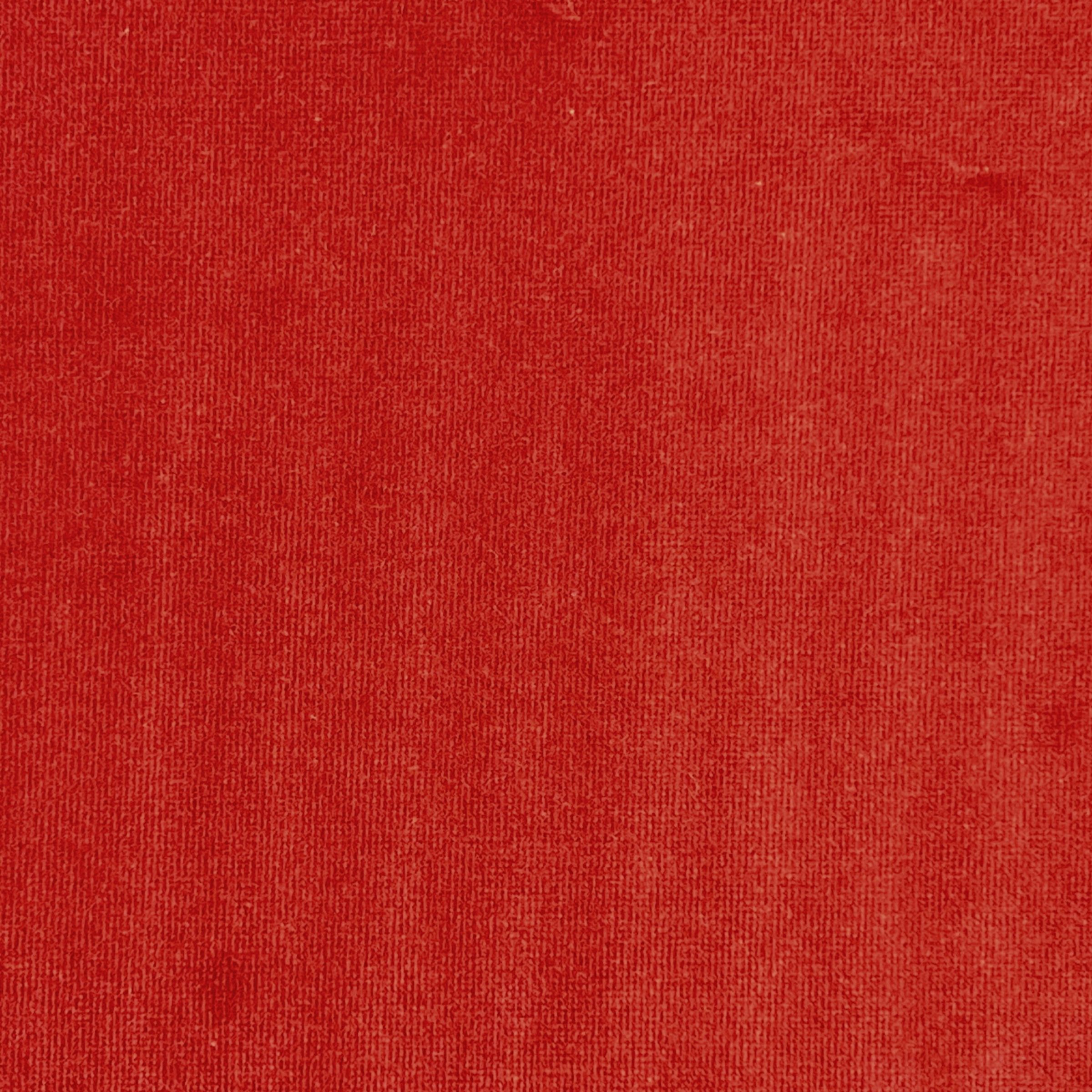Keira is a vibrant red velvet fabric with dense pile and luxurious sheen.