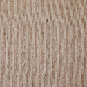 Light brown fabric with thin vertical lines causing a textured appearance.