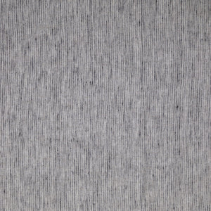 Woven light gray fabric with subtle vertical lines and a soft, hazy texture.