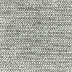 Lecce a textured upholstery in gray and blue with a pronounced looped weave, giving it a chuncky appearance. 