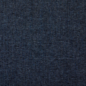 Dark blue fabric showing a fine, even weave and slight variations in color.