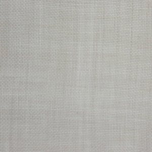 Eggshell colored fabric with a textured weave and light sheen.