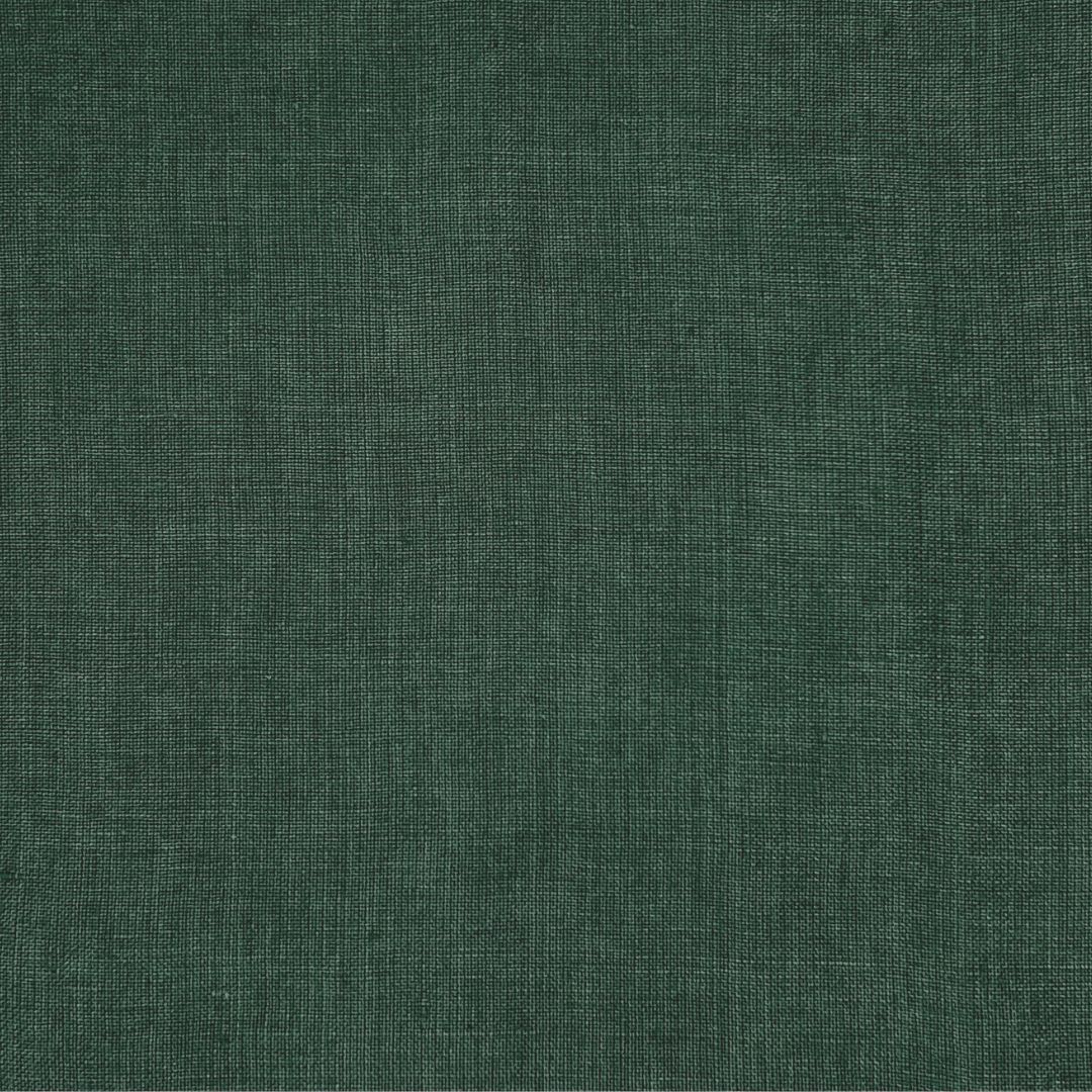 Robin Hood green fabric with neutral green undertones creating visual depth.
