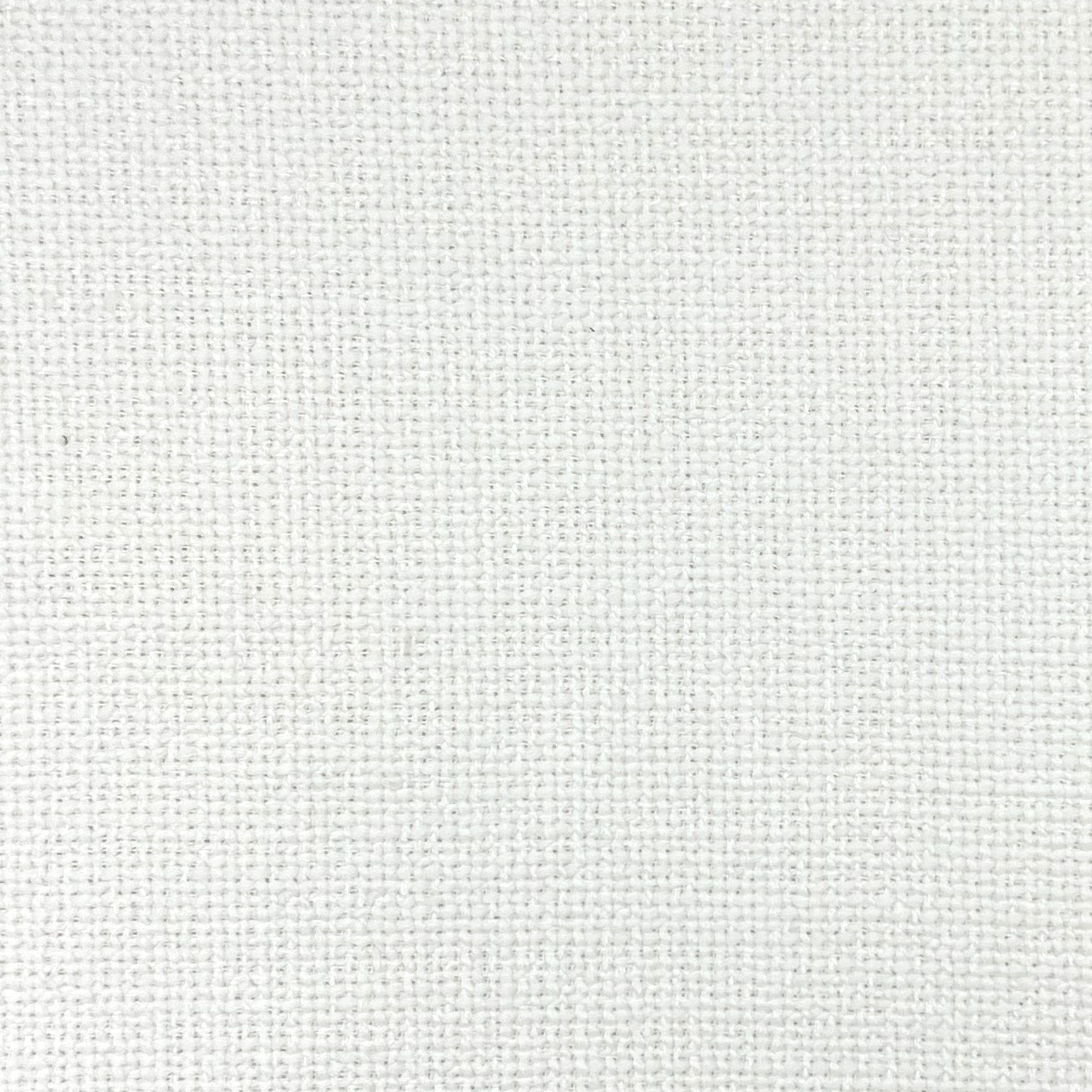 Snow upholstery fabric, showcasing its fine texture and bright white color, creating a clean and versatile surface for furniture.