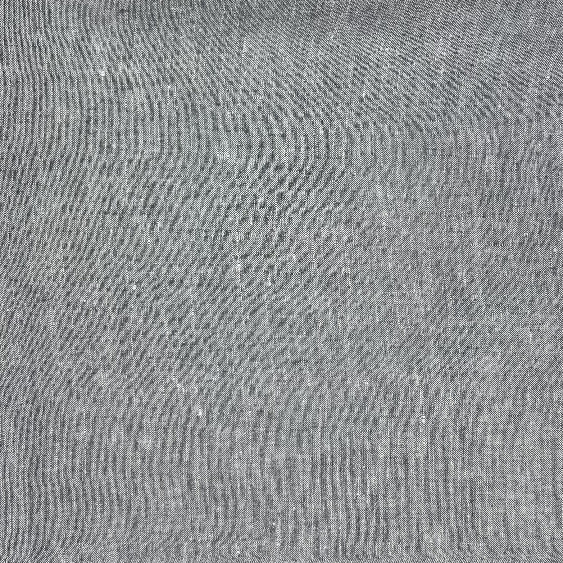 Smoke fabric, showcasing its soft smoky gray color and subtle woven texture, ideal for creating versatile window coverings