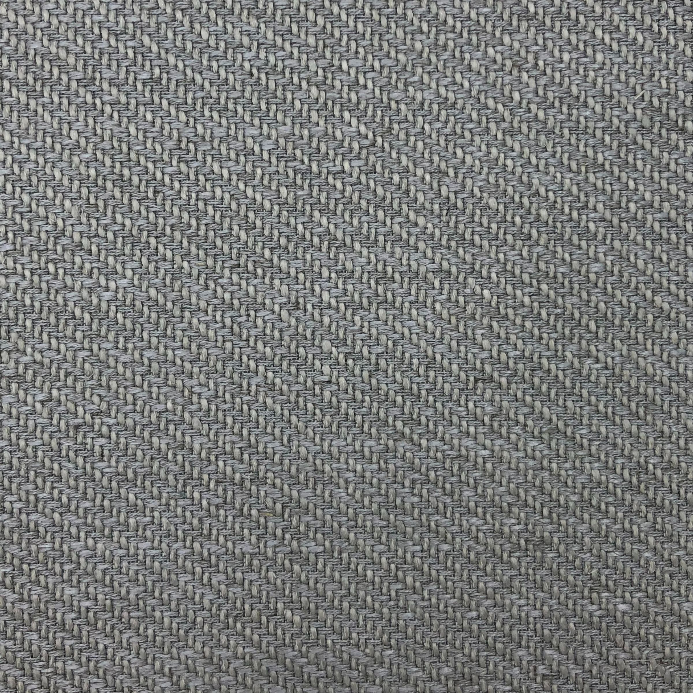 Light to medium gray Nicola - Pebble upholstery fabric with a subtle crosshatch or basketweave pattern, adding depth and visual interest.