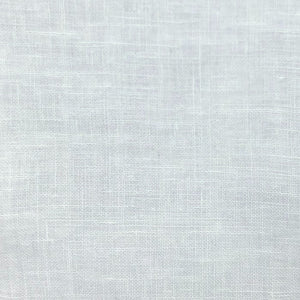 White upholstery fabric with a very fine, even plain weave and minimal texture.