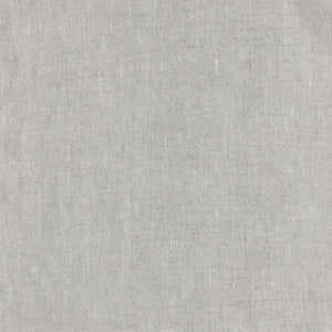 A medium gray upholstery fabric with a very fine, even plain weave and minimal texture.