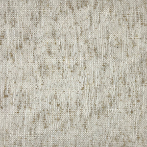 Light beige upholstery fabric with a fine weave and subtle darker beige threads creating a slightly mottled appearance.