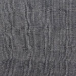 Medium-dark gray fabric with a fine plain weave and minimal texture variations.