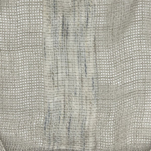 Light gray fabric highlighting the texture of the weave and the variations in thread thickness, contributing to the uneven shading.