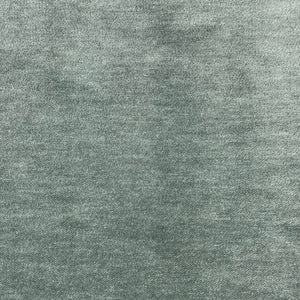 Sea foam green upholstery fabric with rich colors and a velvet sheen. 